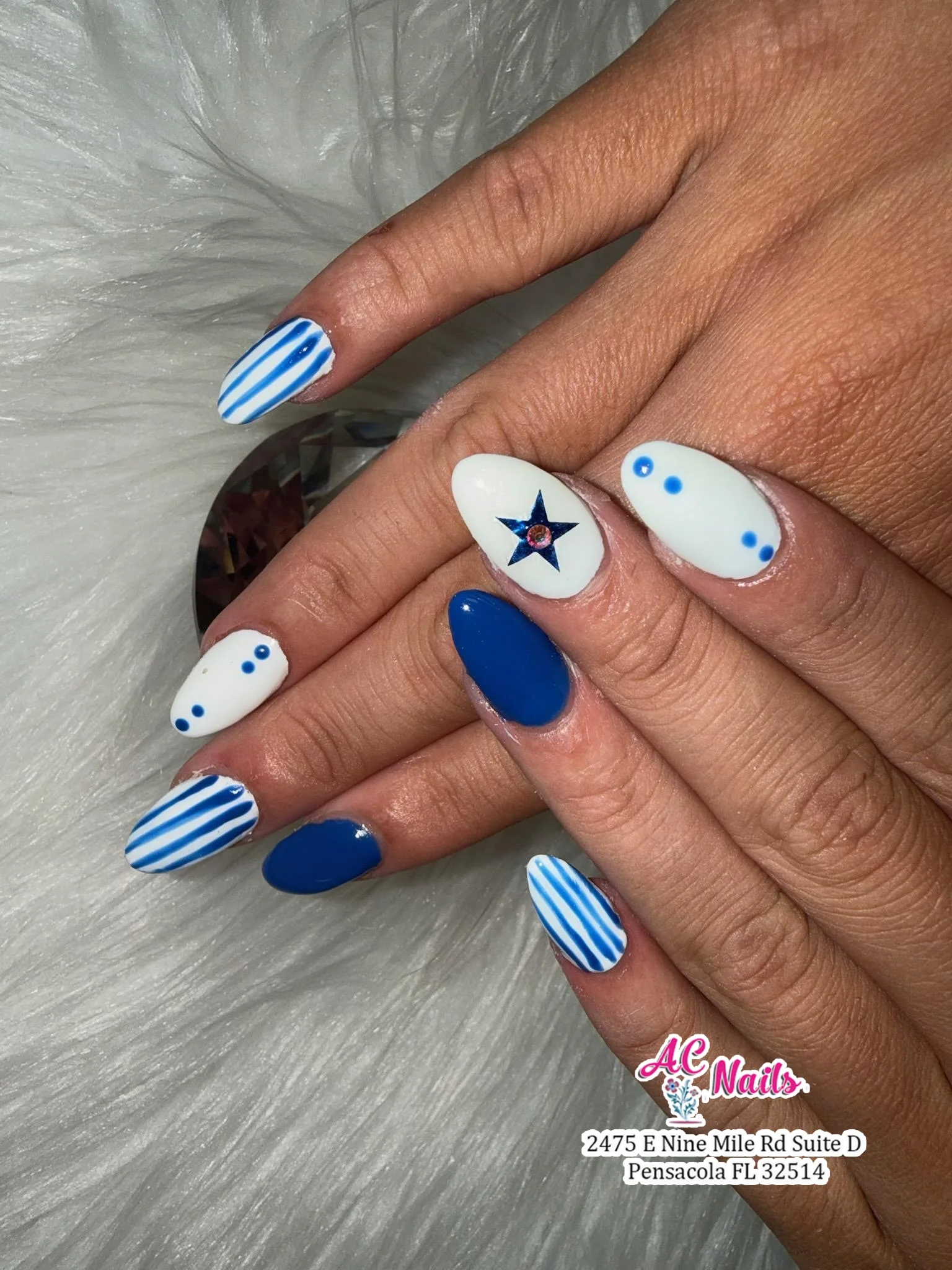 Nail Design August 6 2026 by A C Nails & Spa